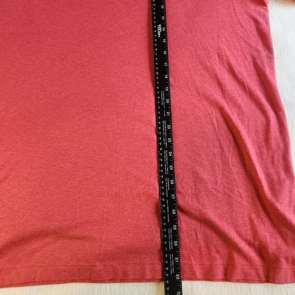 RALPH LAUREN Polo Shirt Mens 3XLT Big Tall Red Pink Short Sleeve Flesh Pony‎
